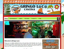 Tablet Screenshot of gringolococantina.com